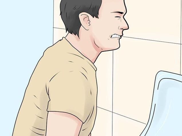 Schmerzen beim Wasserlassen aufgrund von Prostatitis